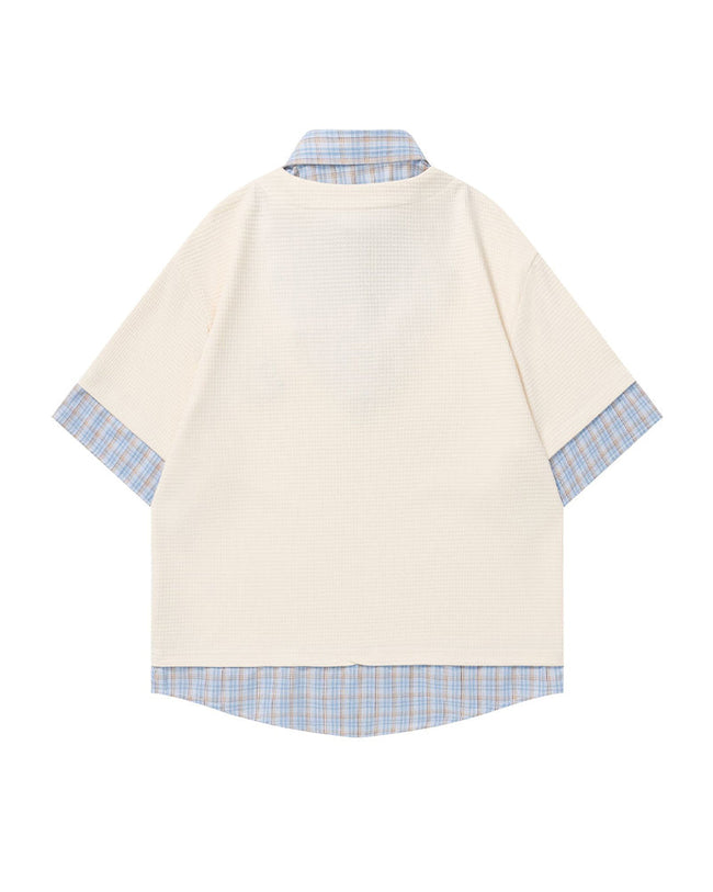 Faux two-piece polo shirt Main Image