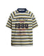 Retro striped short sleeves