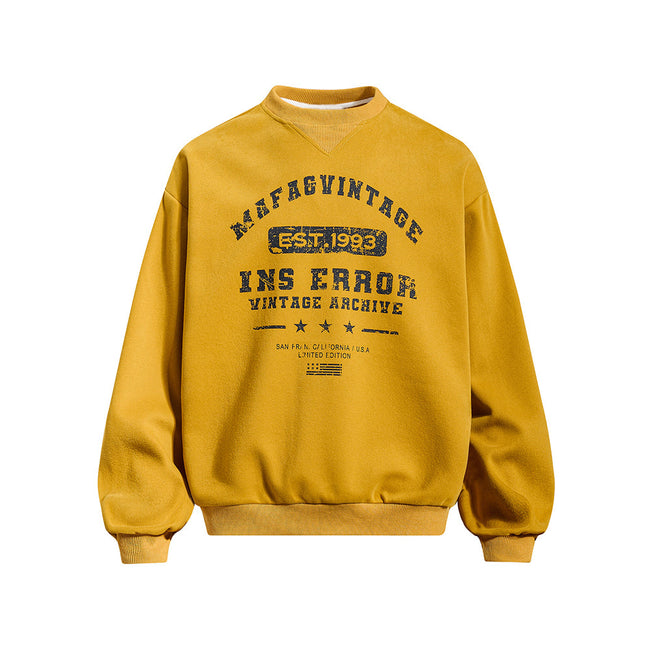 Crew neck casual sweatshirt Hover Image