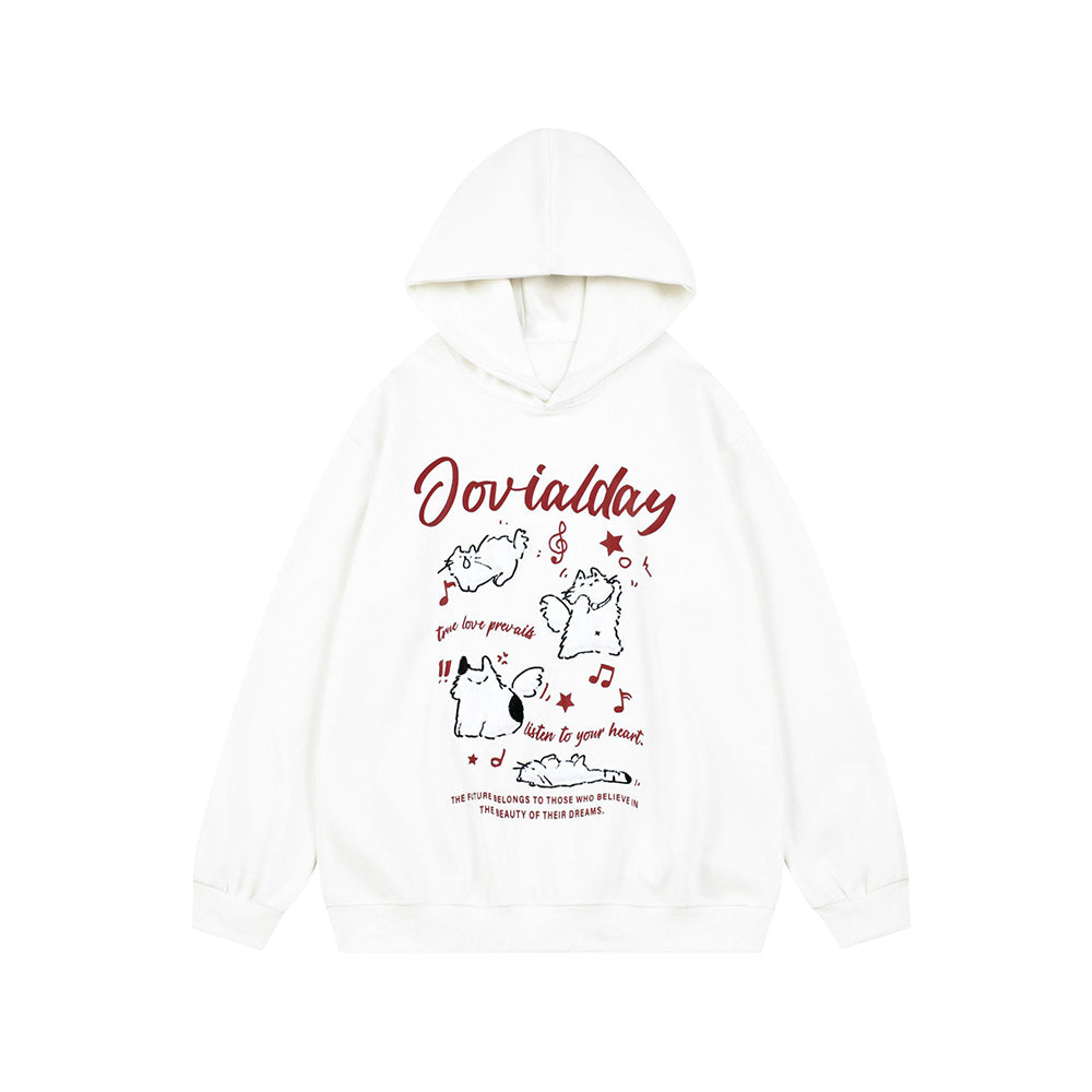 Cute cat hoodie