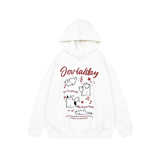 Cute cat hoodie Hover Image