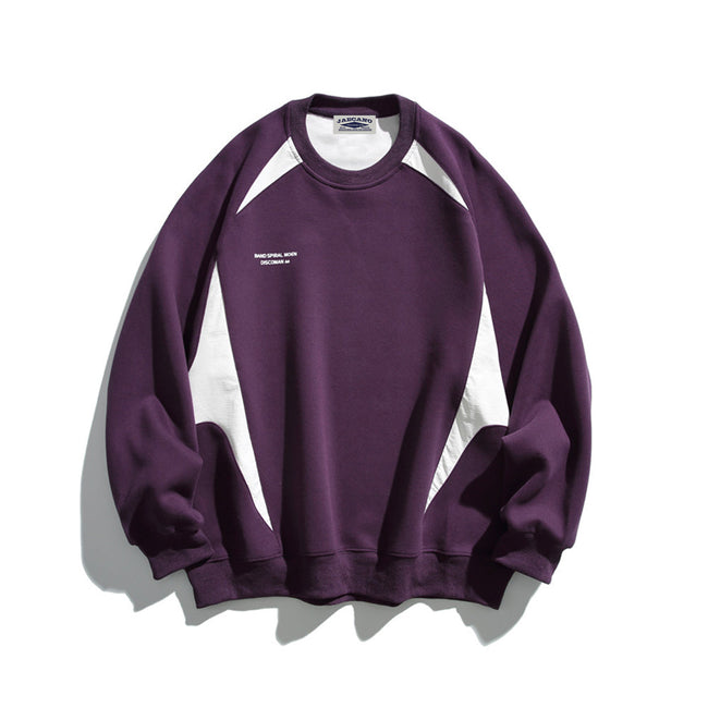 Patchwork Couple Hoodies Hover Image