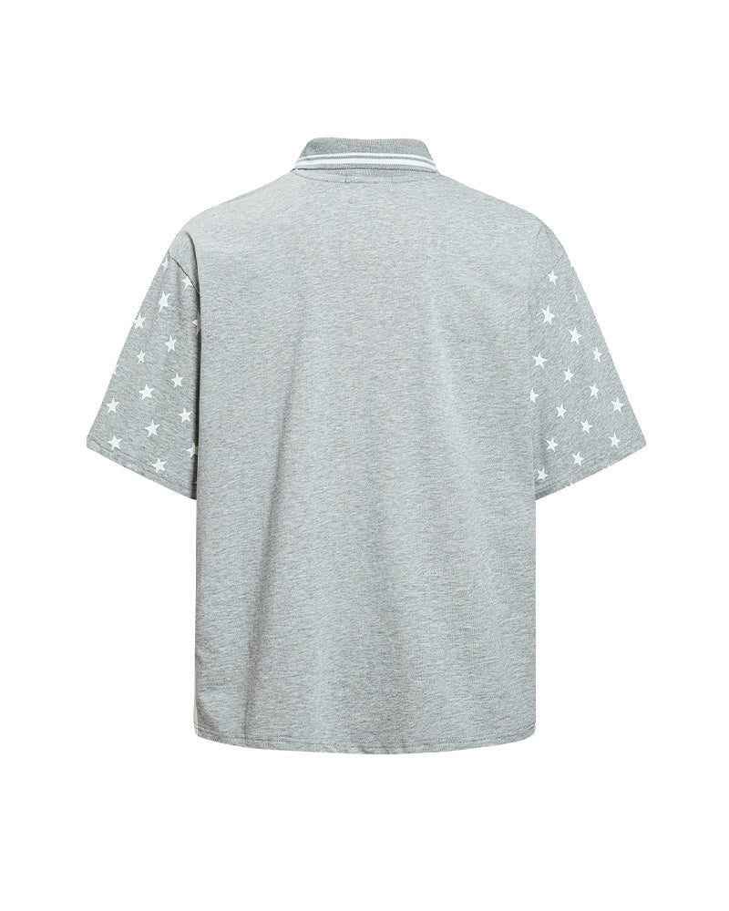 Retro casual short sleeves