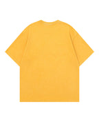 Retro distressed short-sleeved shirt