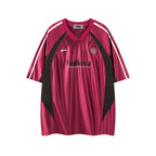 Retro sports short sleeves