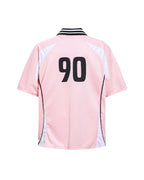 Color Block Casual Short Sleeve