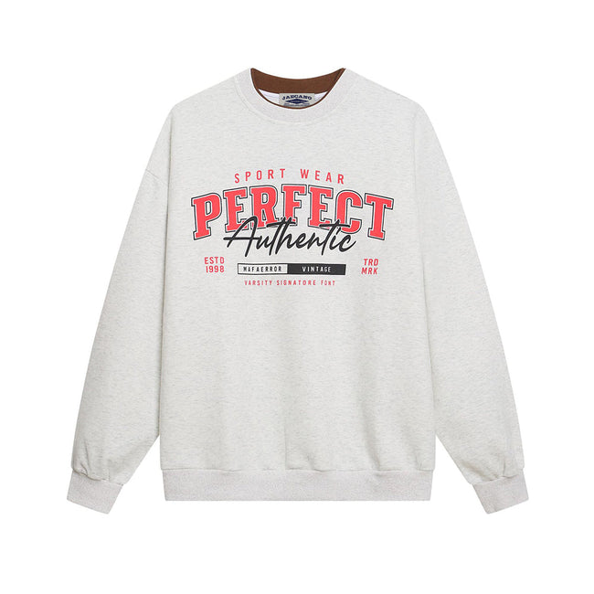 retro casual couple sweatshirt Hover Image
