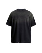 Washed gradient short-sleeved shirt