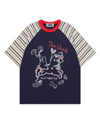 Vintage Cartoon Short Sleeve T-Shirt