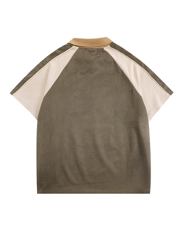 American retro raglan short sleeves Main Image