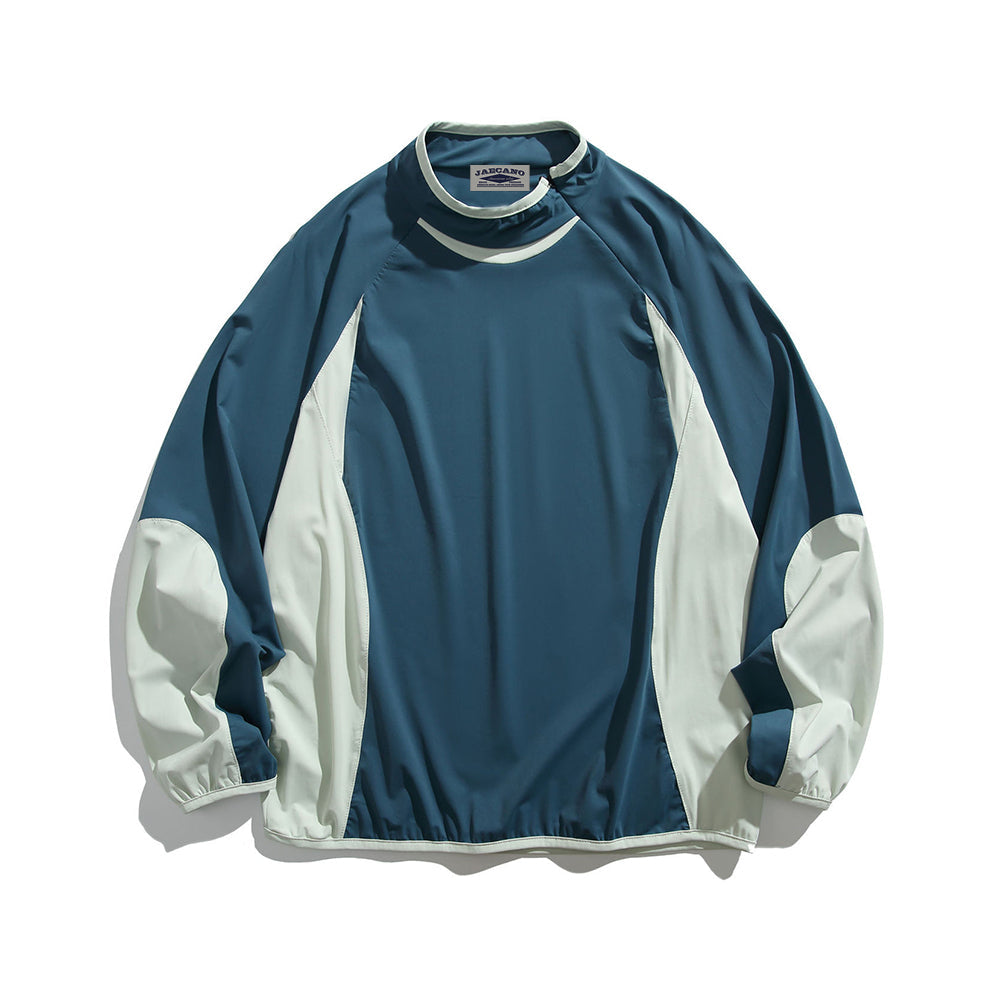 Patchwork Casual Hoodie