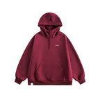 vintage stand collar hooded jacket