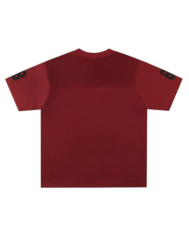 Embroidered sports short sleeves Main Image