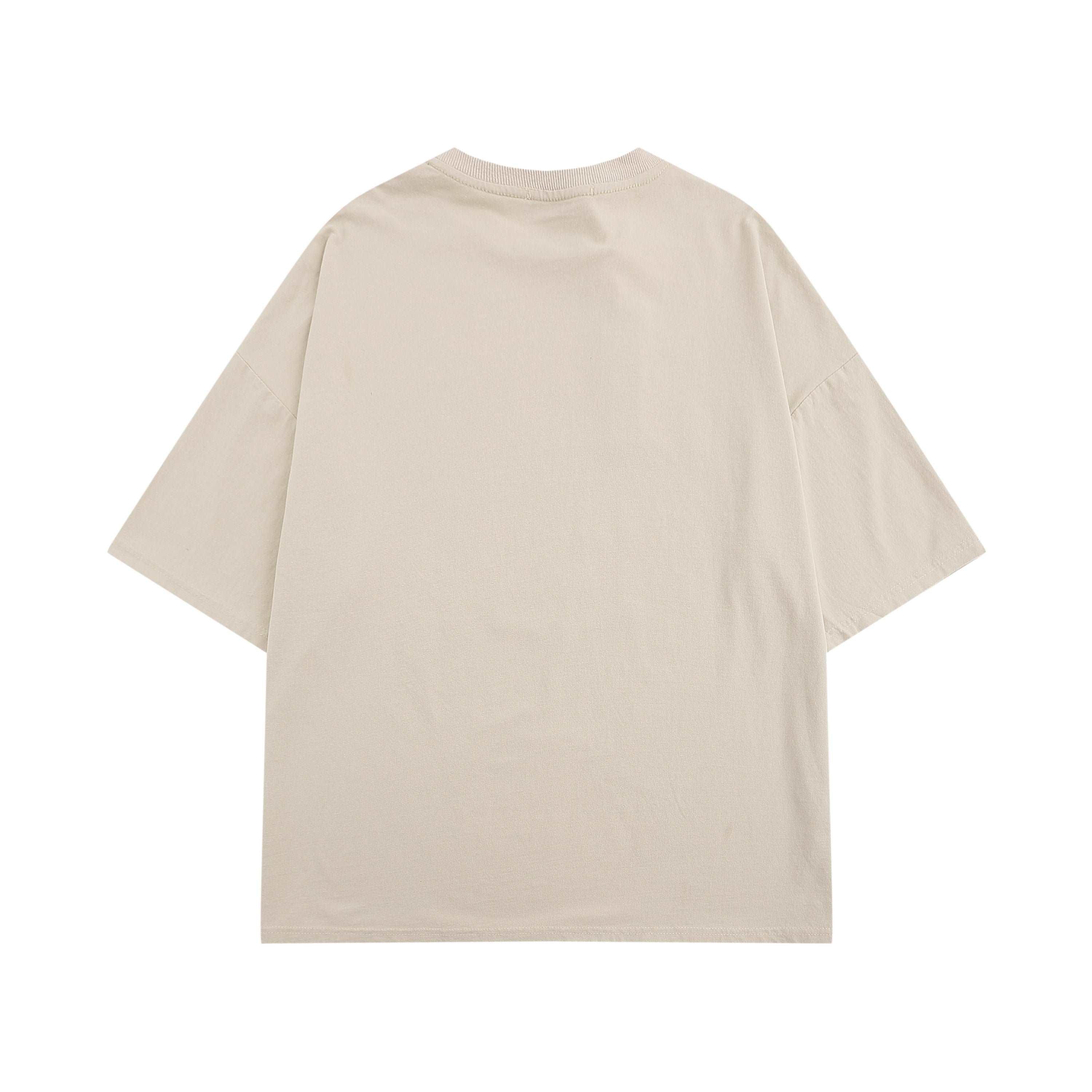retro cartoon print short sleeves