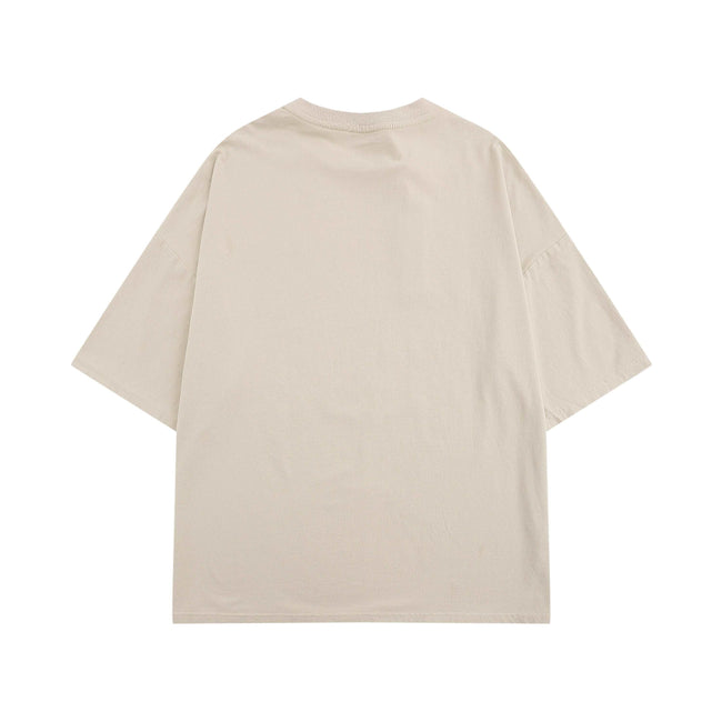 retro cartoon print short sleeves Main Image