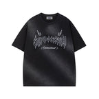Fashion embroidered short sleeves