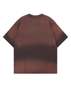 Distressed star short sleeve