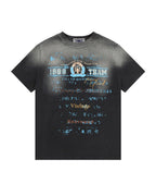 Washed Distressed Short-Sleeve T-Shirt (Women's)