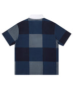 Embroidered Colorblock Short Sleeve T-Shirt