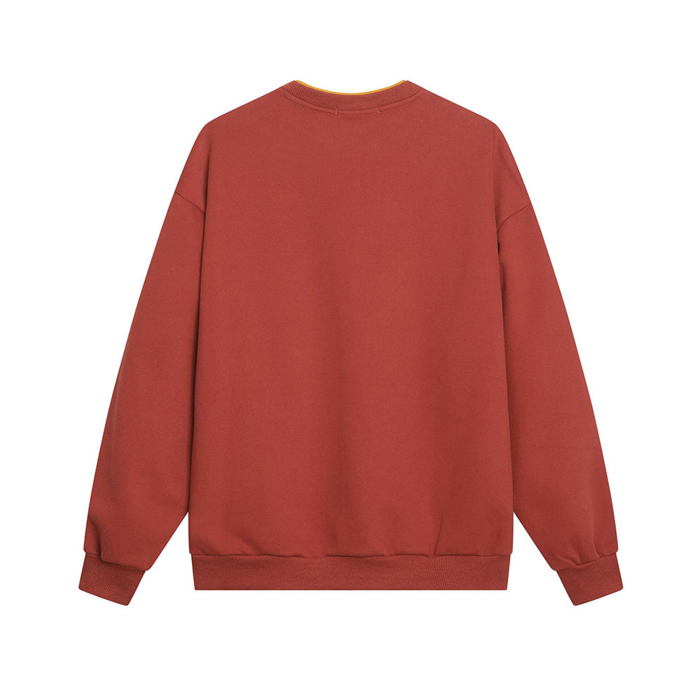 retro casual couple sweatshirt