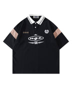 Digital Embroidered Short-Sleeve