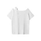 Fashion letter short sleeves