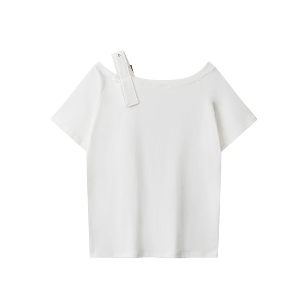Fashion letter short sleeves