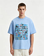 Retro casual versatile short-sleeved shirt