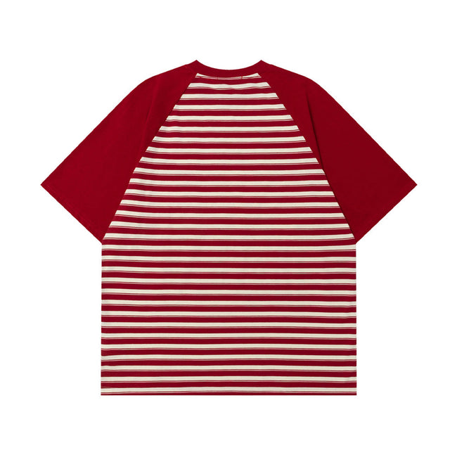 Retro contrast color cute kitten short sleeves Main Image