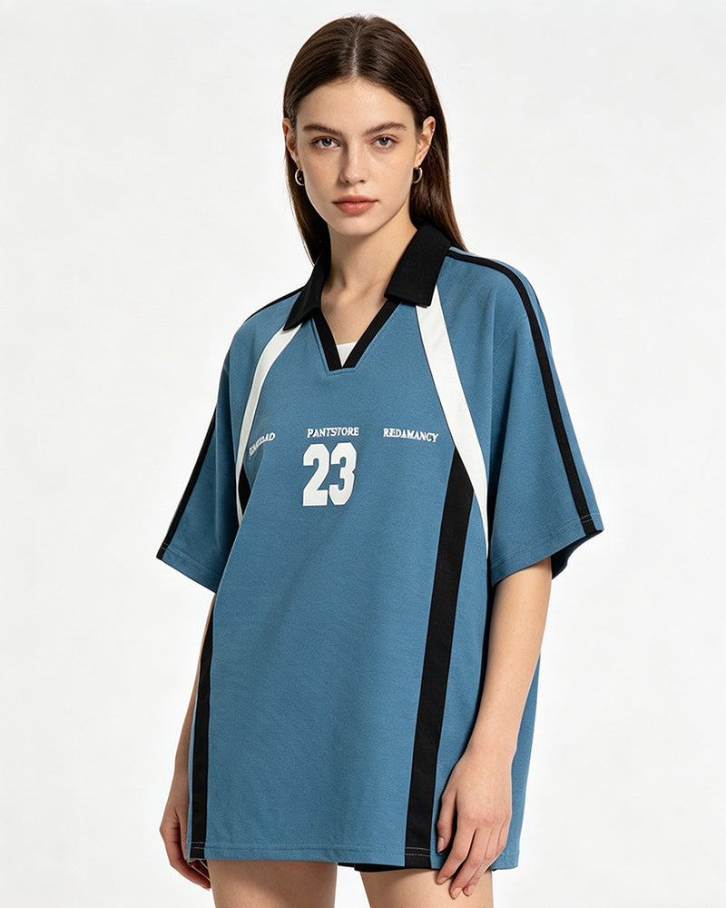 Color Block Athletic T-Shirt