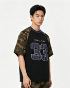 Camouflage Casual Short-Sleeve