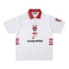 Retro contrast casual short sleeves
