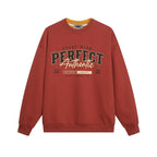 retro casual couple sweatshirt
