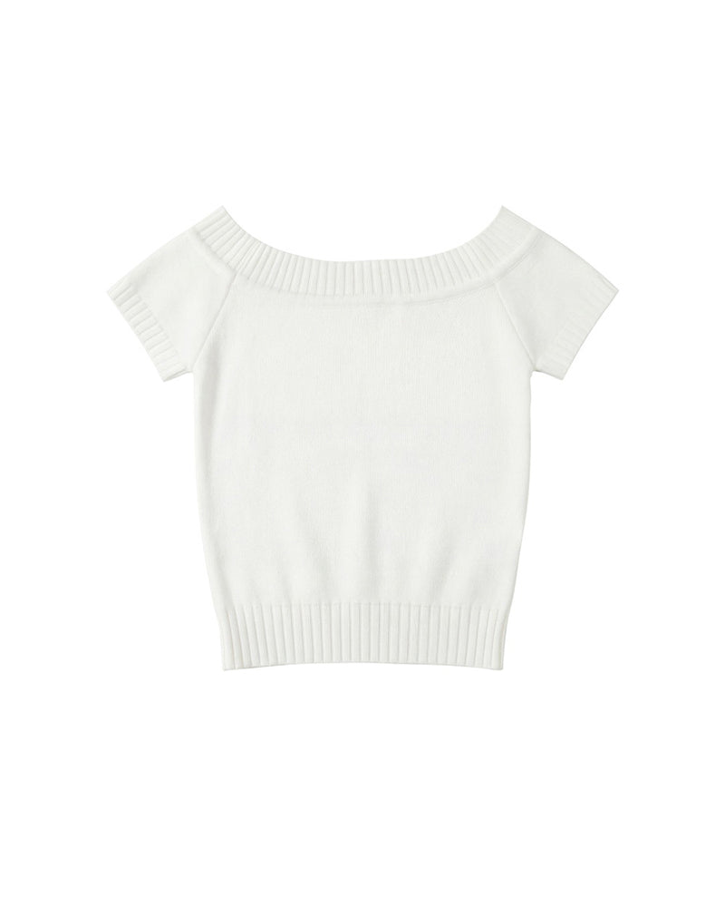 Off-the-shoulder top