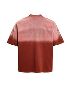 Distressed vintage short-sleeve