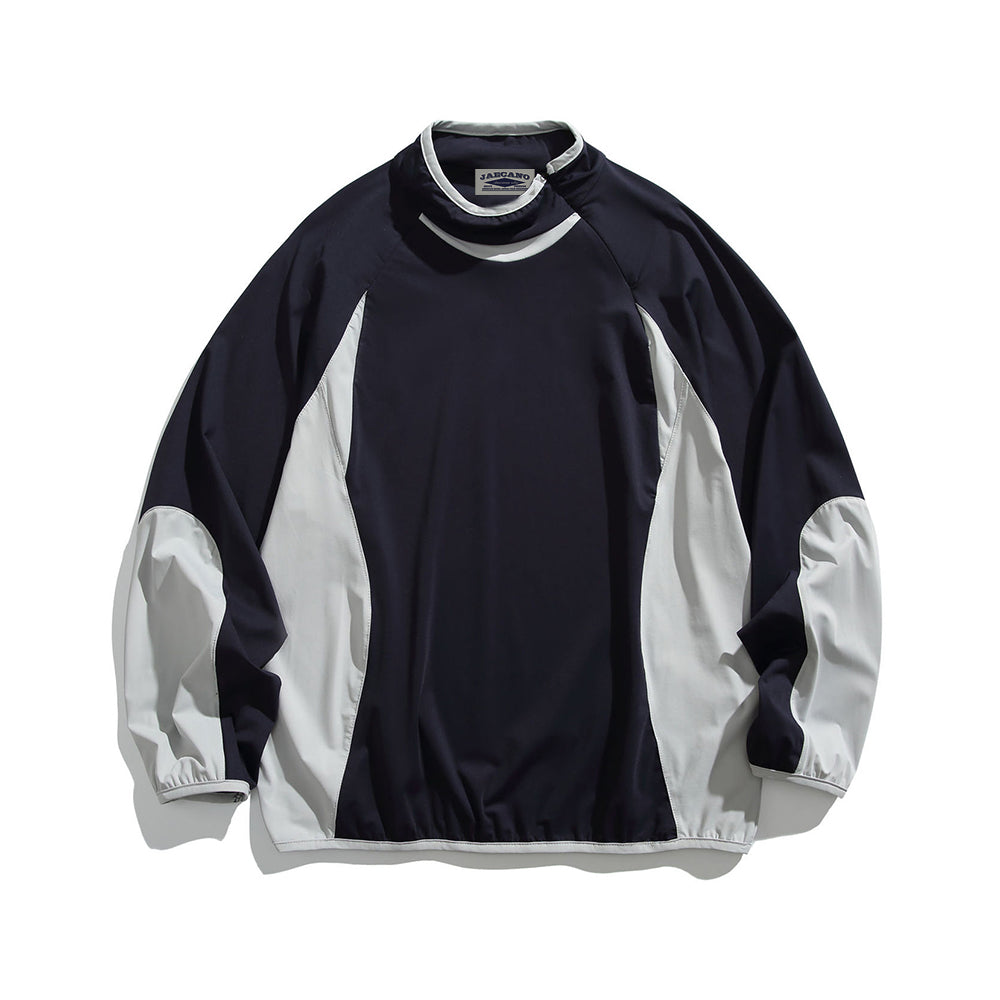 Patchwork Casual Hoodie