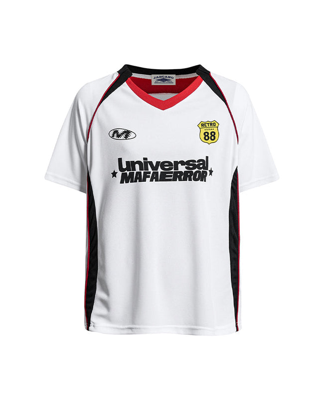 Color-blocked short-sleeved top (women's) Hover Image