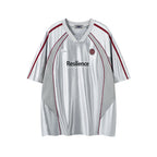 Retro sports short sleeves