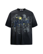 Casual Embroidered Sports Short-Sleeve
