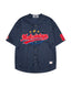 Retro baseball short-sleeved shirt