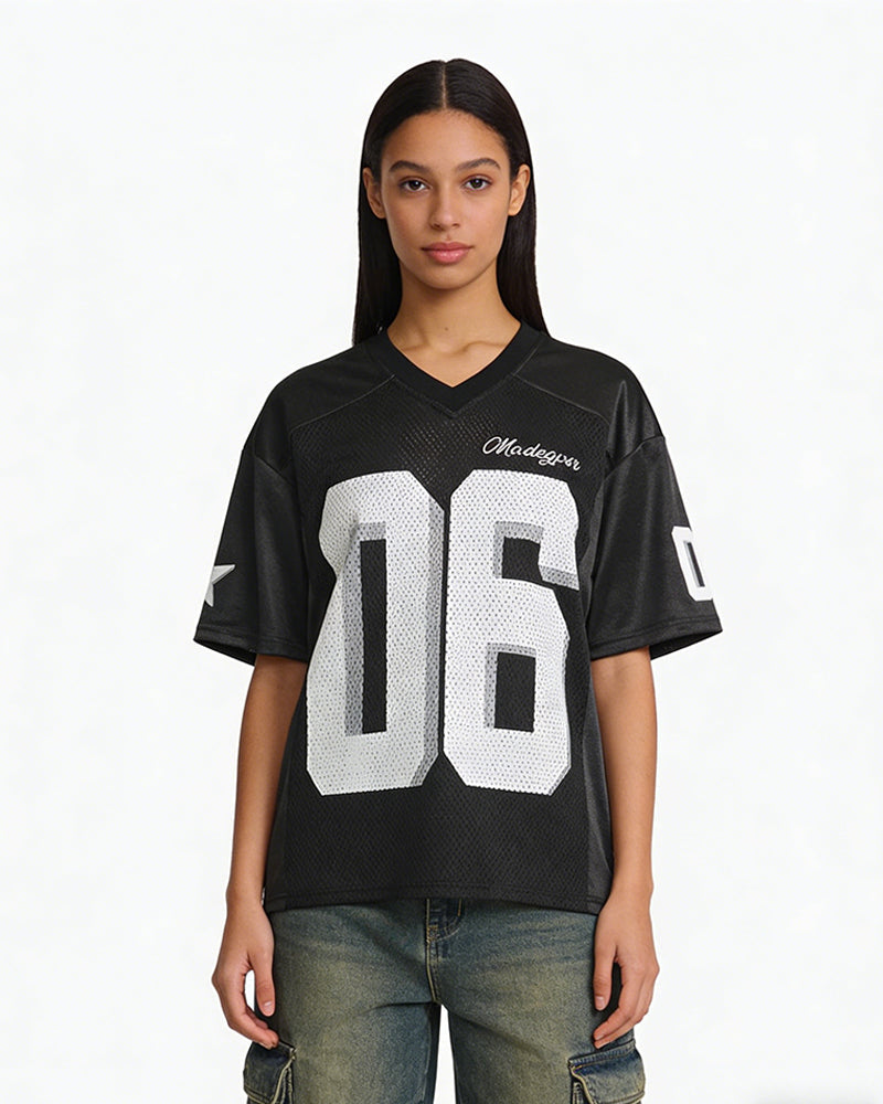 Spliced all-match short sleeves