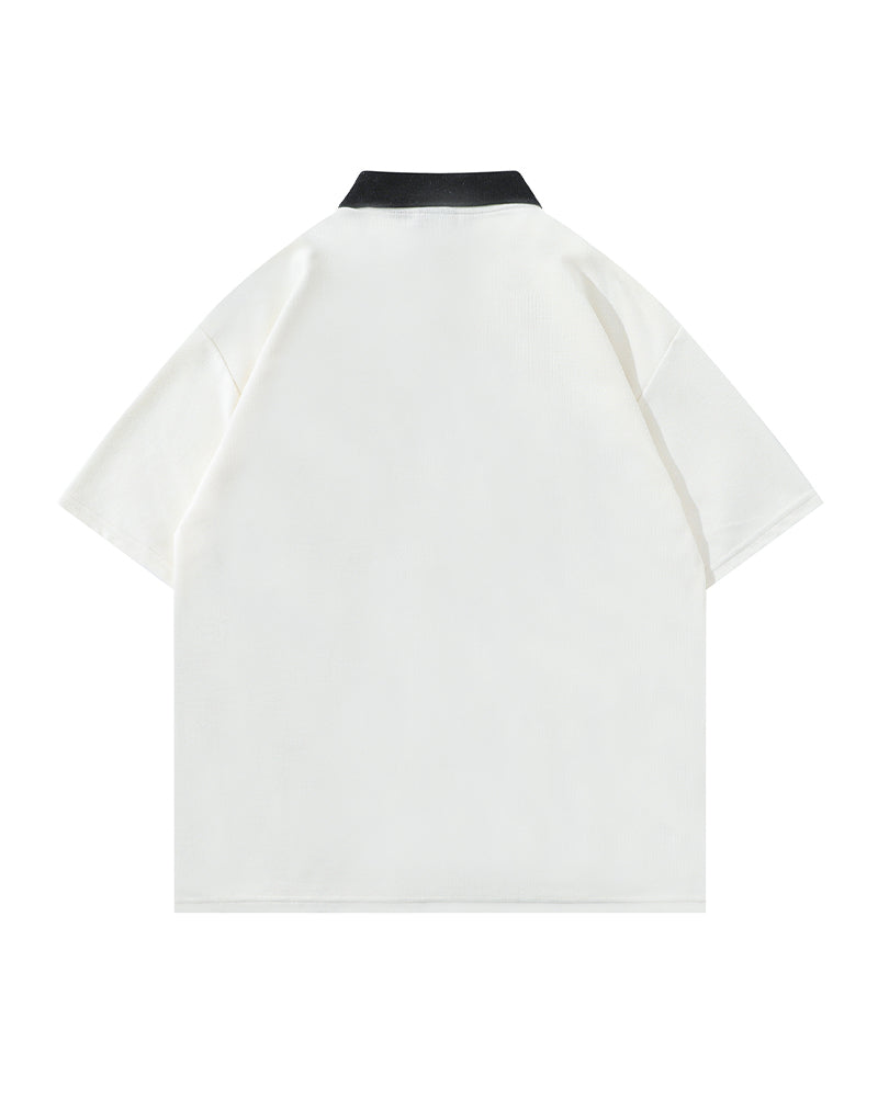American retro kitten short sleeves