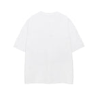 Retro letter short sleeves