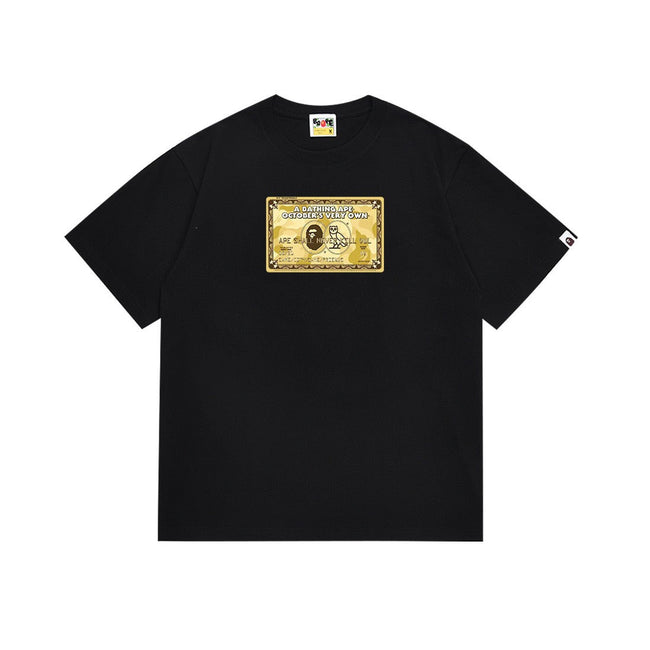BAPE Gold Dollar Graphic T-Shirt Black Hover Image