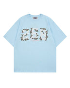 Creative Floral Short Sleeve