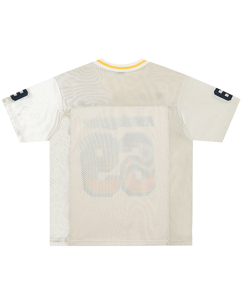 Retro loose short sleeves