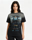 Washed Distressed Short-Sleeve T-Shirt (Women's)