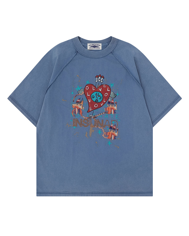 Vintage Heart Short Sleeve