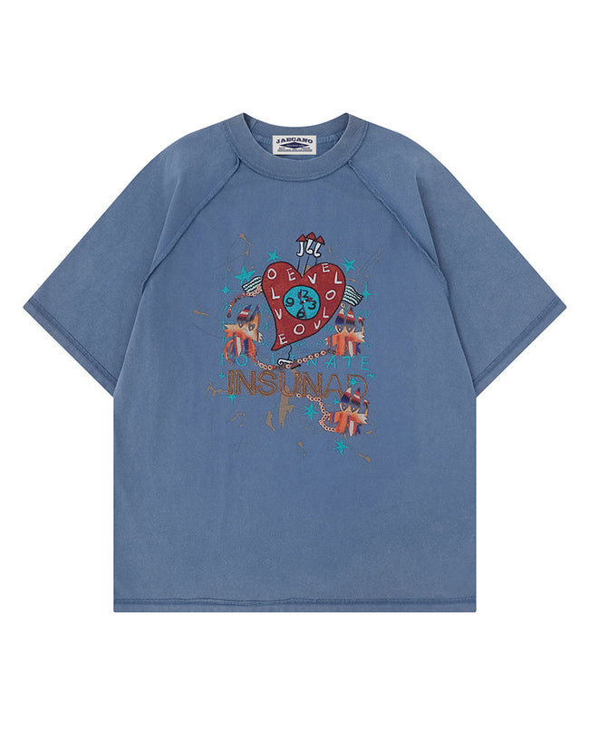 Vintage Heart Short Sleeve Hover Image