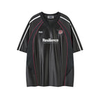 Retro sports short sleeves